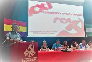 Juan Francisco Arenas, en el congreso de 2017.