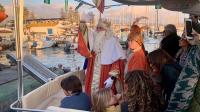Llegada al Puerto de Motril de los Reyes Magos.