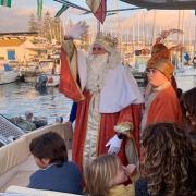 Llegada al Puerto de Motril de los Reyes Magos.